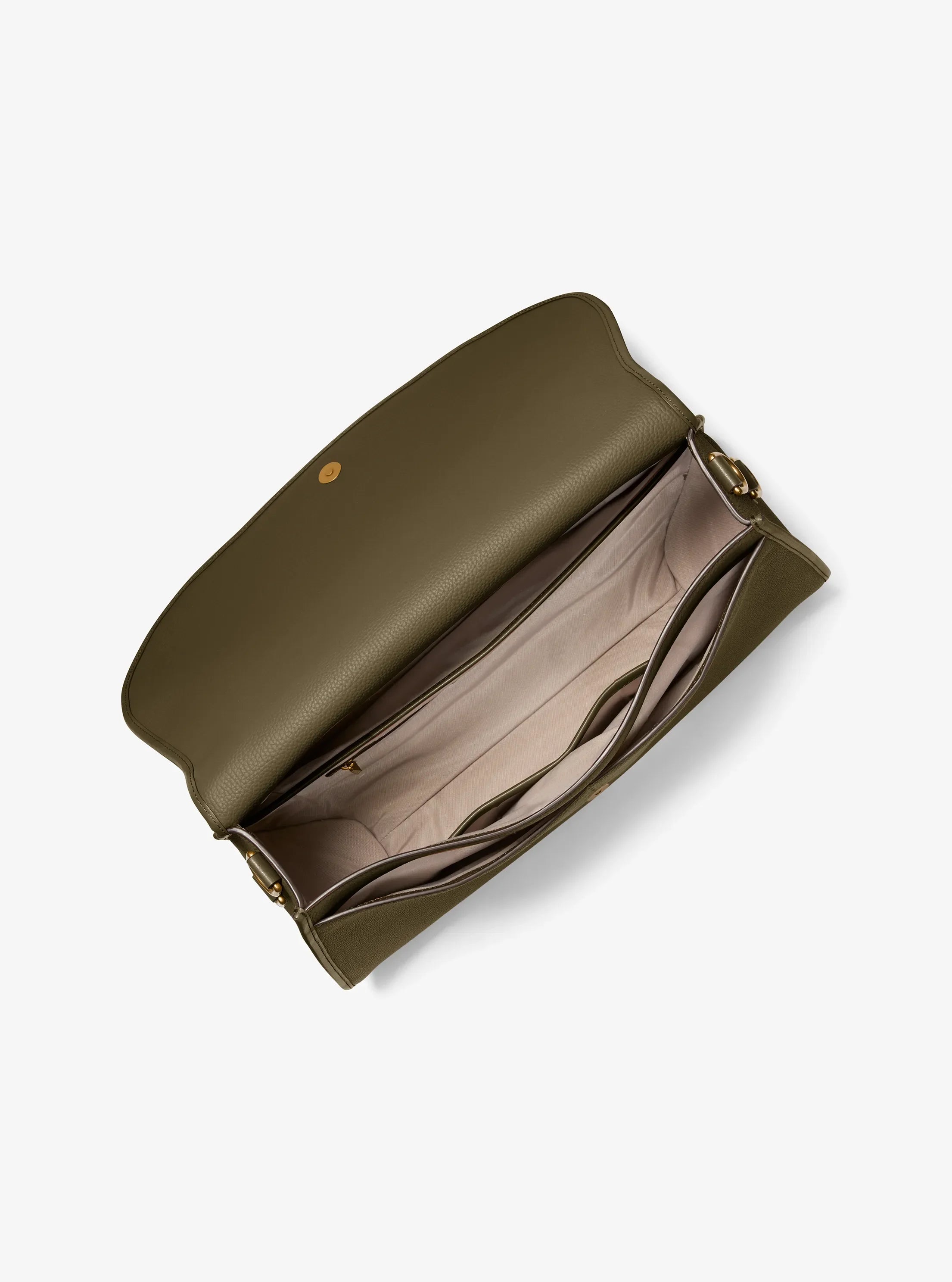 Convertible Flap Messenger Leather Bag With Dual Interchangeable Adjustable Carrying Straps